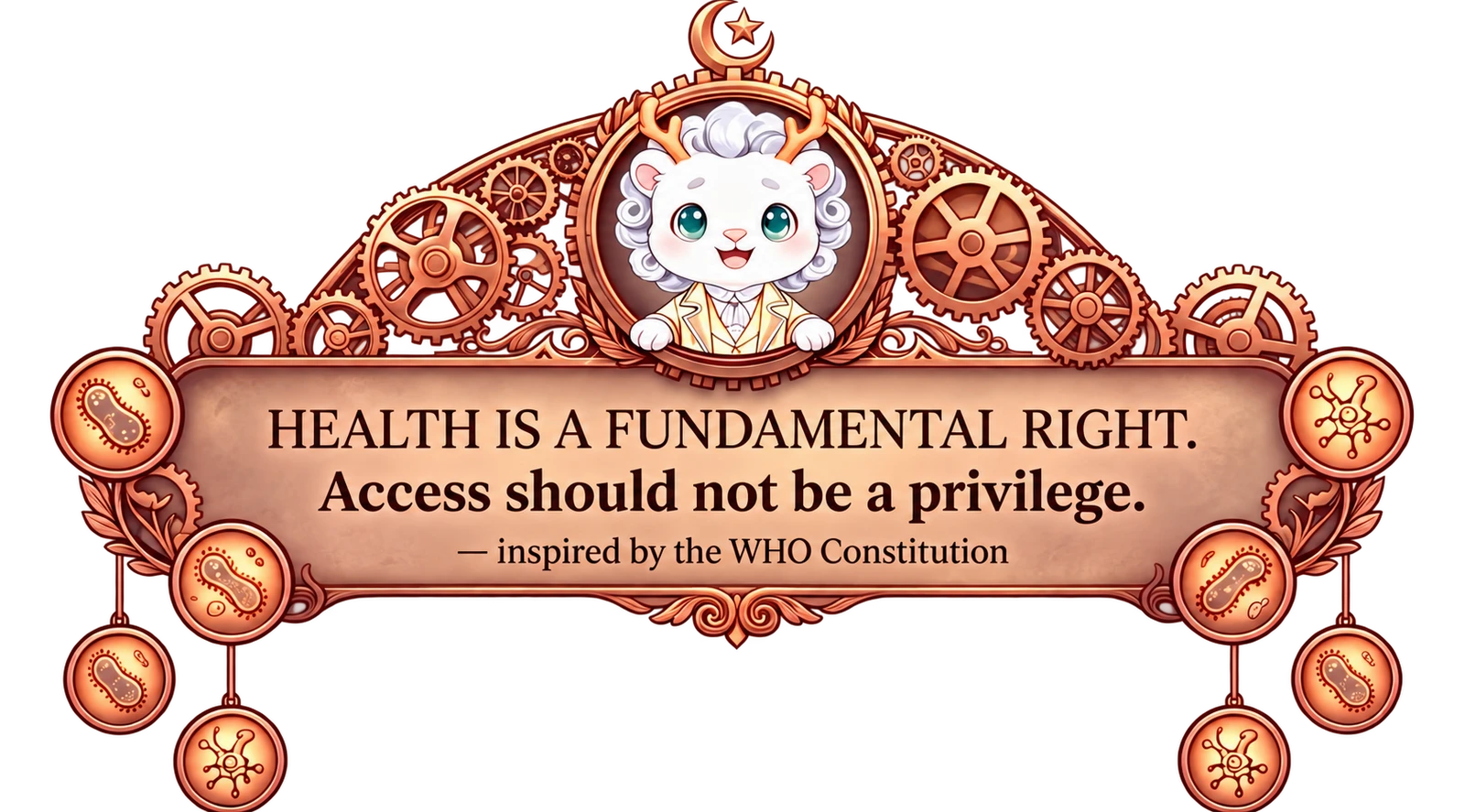 Health is a fundamental right. Access should not be a privilege — inspired by the WHO Constitution.